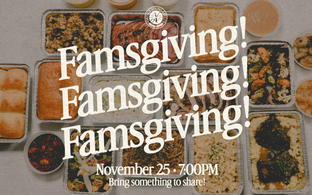 Young Adults Famsgiving